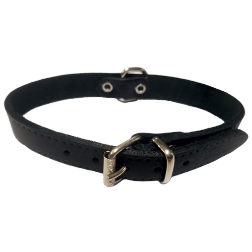 Collar de cuero liso San Dimas