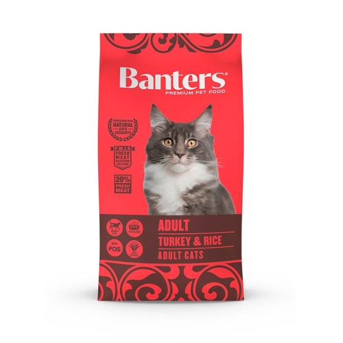 Banters Adult Cat Turkey & Rice