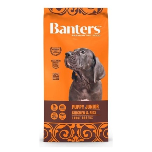 Banters Dog Puppy Large Chicken & Rice