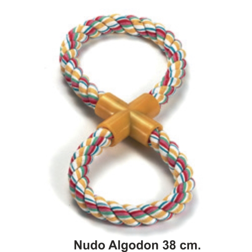 MORDEDOR NUDO ALGODON EN 8 38 cm.