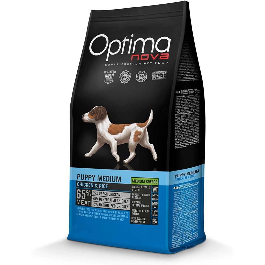 Optima Nova Puppy Medium Chicken
