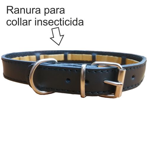 Collar Protect Cuero Natural