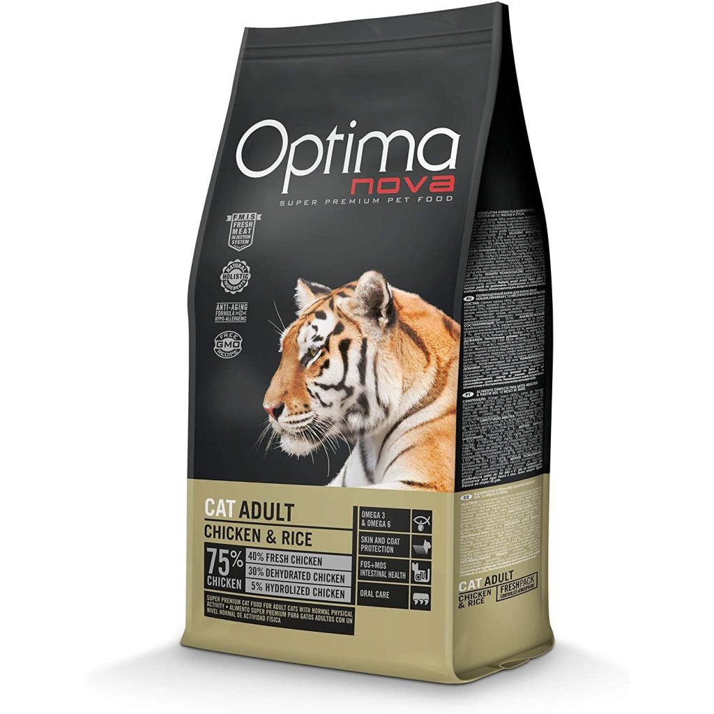 Optima Nova gato adulto pollo y arroz