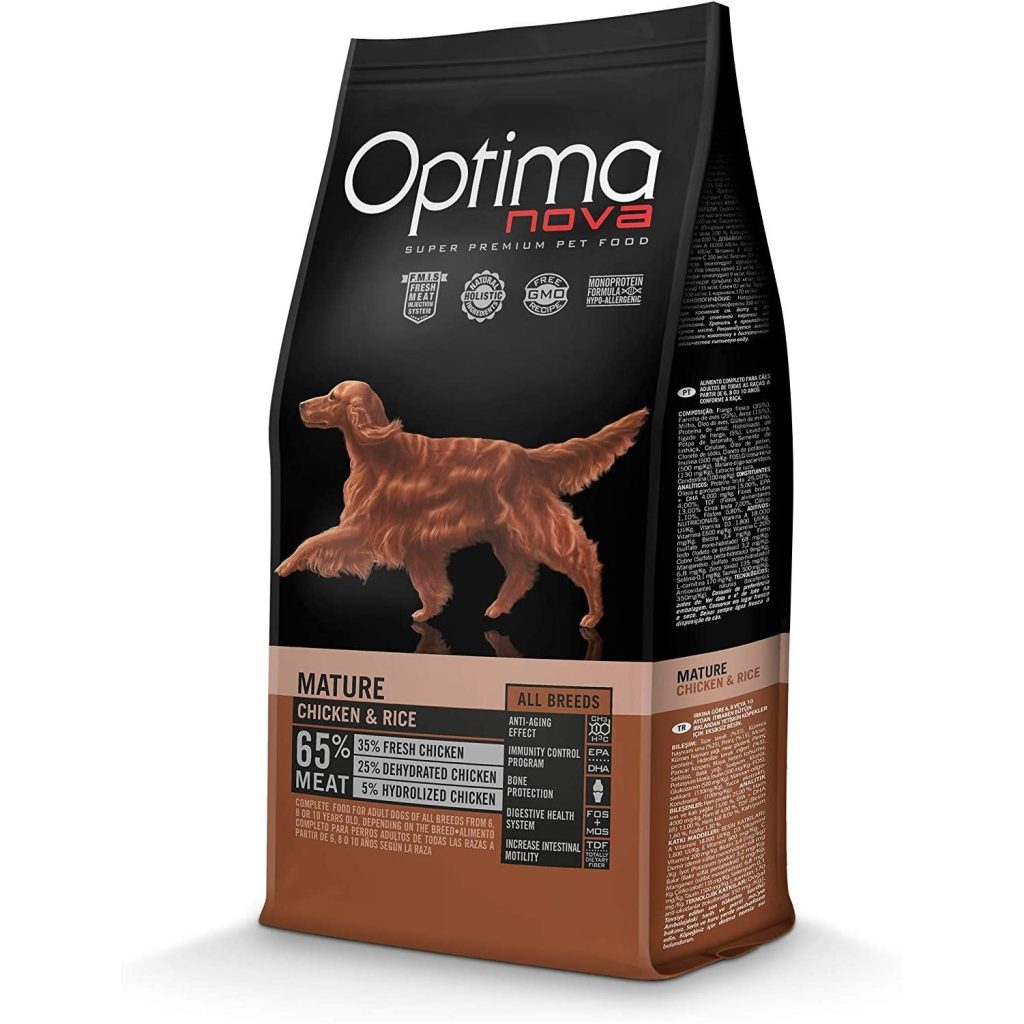 Optima Nova Adult Mature Pollo y Arroz