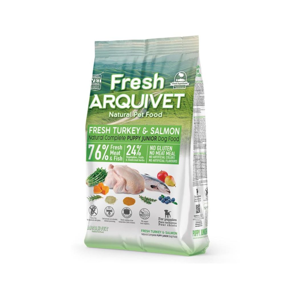 Arquivet Fresh Puppy Junior Pavo & Salmón